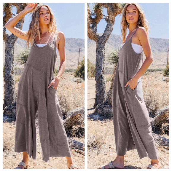 ✨LAST ONES✨Erin Boho Stunning Wide Leg Jumpsuit - Picture 2 of 4
